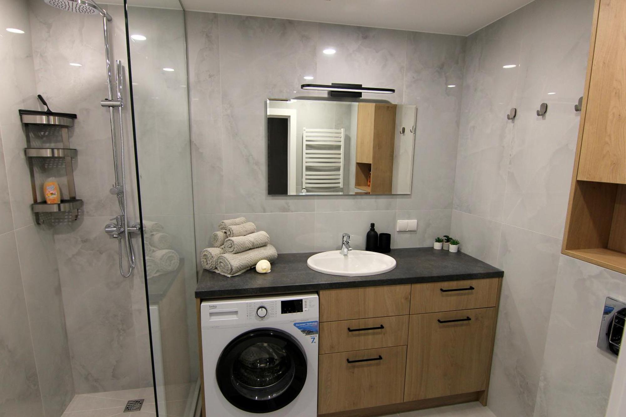 Huoneisto Warmzy - Modern 2 With Free Parking Vilna